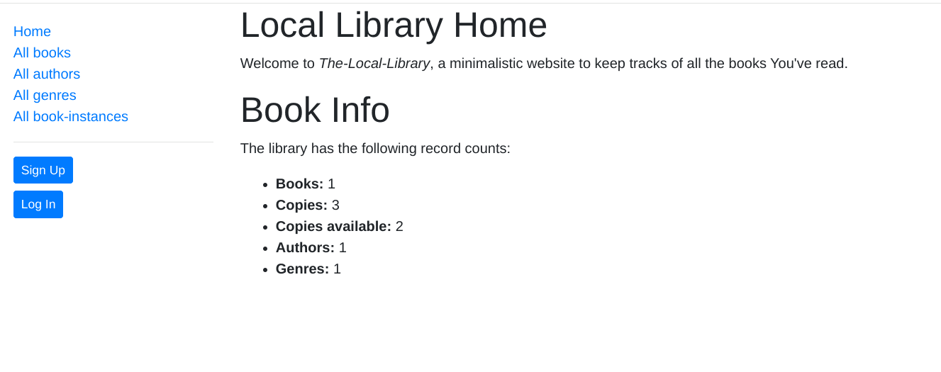 Library Management API